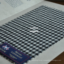 Dogtooth check woollen fabrics woven in England